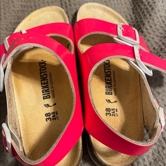 Birkenstock Women’s Sandals - Bright Pink - Picture 2 of 3